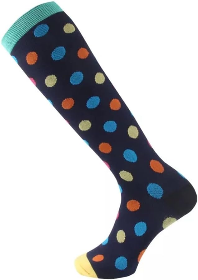 Compression Socks 15-20 Mmhg is BEST Graduated Athletic for Men & Women, Running, Flight, Travels