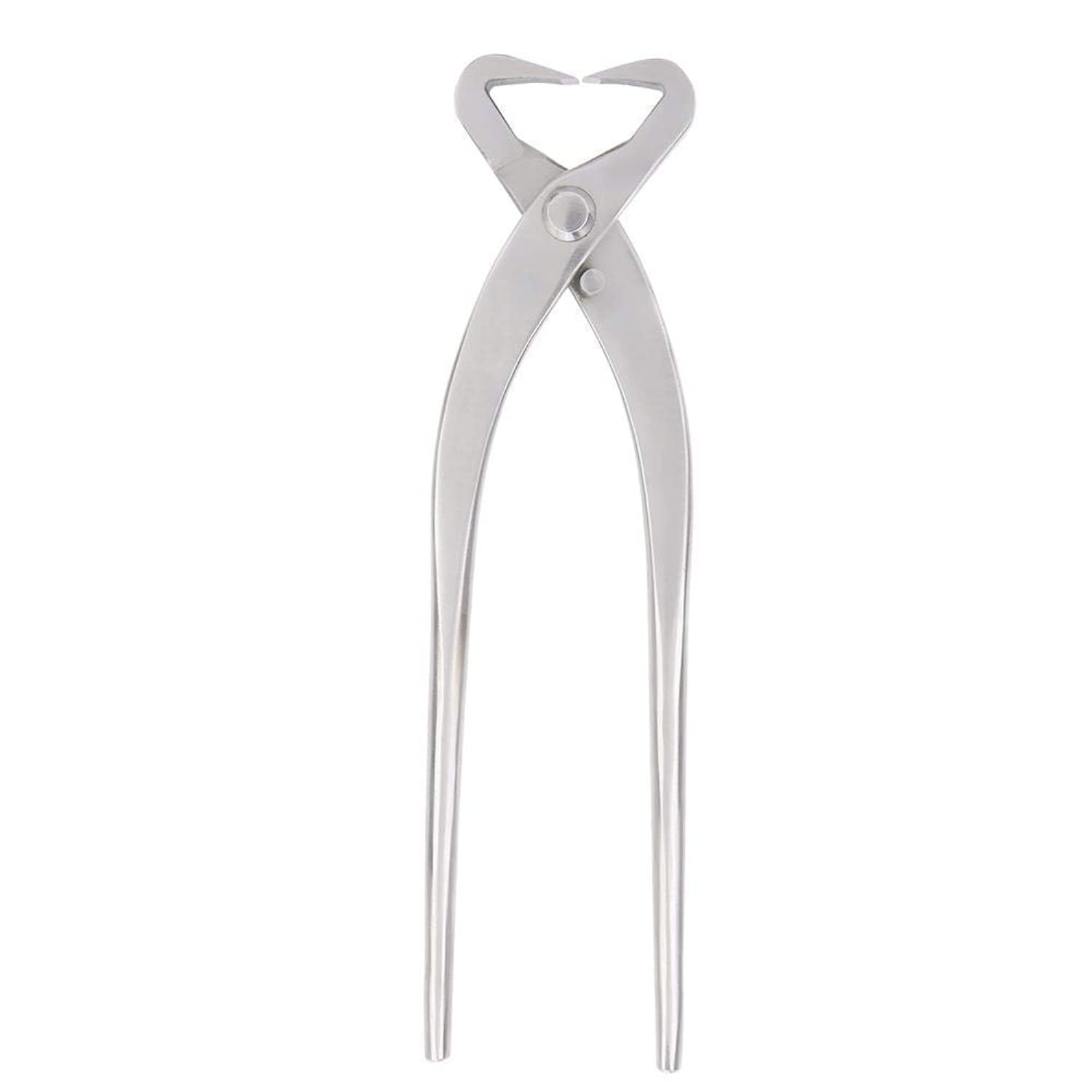 Jeffergarden 210 mm Acero inoxidable Jardinería Borde redondo Alicates de corte cóncavos esféricos con borde redondo como recortadora de flores