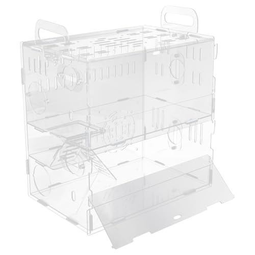 Cage pour hamster en acrylique pour éviter les projections - 2