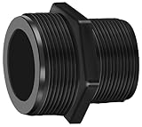 PT Coupling Special Application Series Polypropylene Fitting, Reducer Nipple, 1-1/2