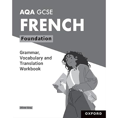 AQA GCSE French Foundation Grammar, Vocabulary and Translation Workbooks: Pack of 8