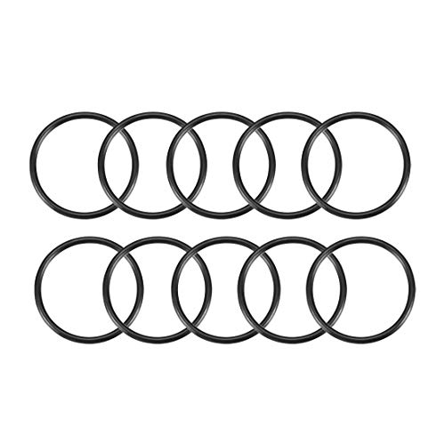 sourcing map 10 Stück Nitrilkautschuk O Ringe Metrische Dichtung 48mm Außendurchm. 42mm Innendurchm. 3mm Breite