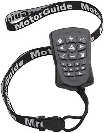 MotorGuide 8M0092071 Xi Series Pinpoint GPS Navigation Remote Replacement — For Xi3 and Xi5 Trolling Motors Includes Lanyard