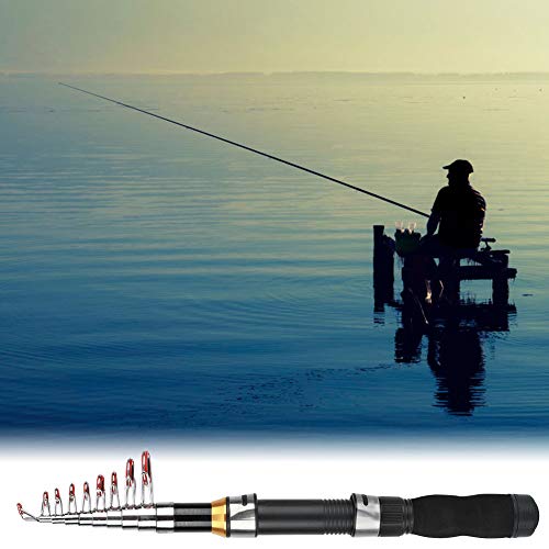 Cocoarm Fishing Rod Fishing Pole Fishing Stick Sea Fishing Rod Mini Fishing Rod Portable Short Fishing Rod Ice Fishing Rod 1.2m 1.7m 2.1m 2.3m(1,2 m) - Image 4