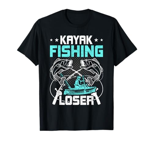 Kayak Fishing Loser Fly Fishing Camiseta