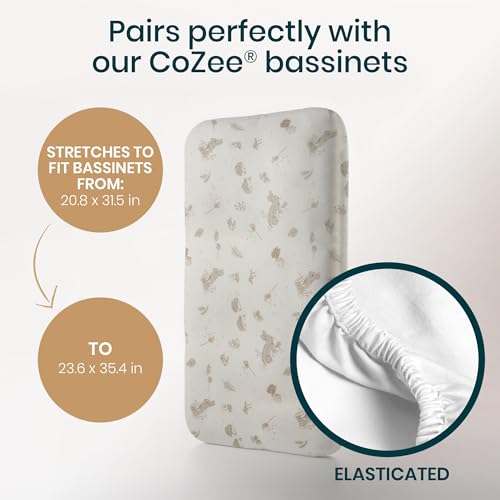Cocoon Crib Sheets drap respirant pour lit CoZee Go sécurité du sommeil