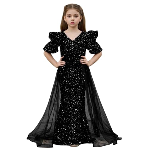 Image of Girls Viscose Western One Piece | Designer Frock for Kids | Solid Work | Toddler Frock Dress | Birthday Party Dress for Girls