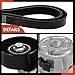 A-Premium Engine Serpentine Belt Drive Kit Compatible with Ford, Lincoln & Mercury Cars - Crown Victoria 2000-2002, Town Car 2000-2002, Grand Marquis 2000-2002 - 4.6L
