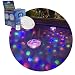 Lianqi waterproof LED swimming pool light different lighting color multiple modes, floating in the water underwater night light show Disco party, swimming pool, baby bath