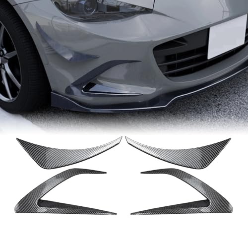 Cubierta de ventilación del capó en negro brillante para Mazda MX-5 Miata 2016-2025 2