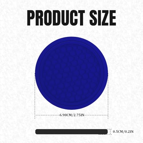 Portavasos para carro universal de PVC 4 piezas miniatura 2