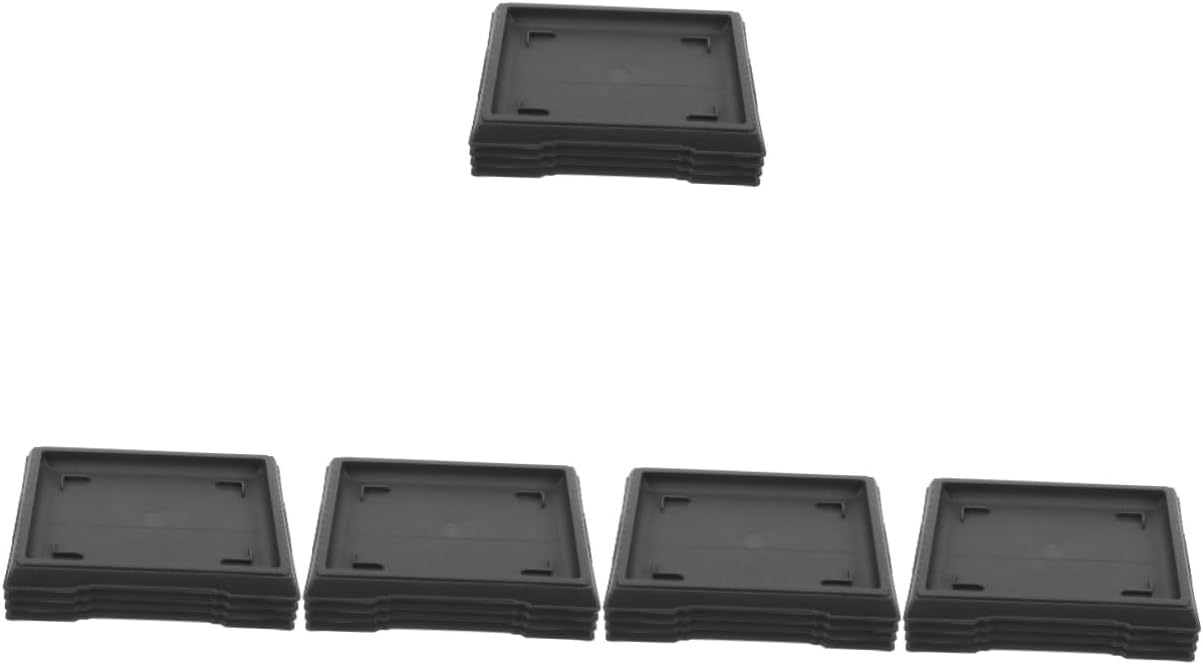 Mipcase 20pcs Heavy Duty Plastic Plant Saucers Drip Trays for Potted Plants Multi-use Design for Flower Pots Easy to Clean and Maintain