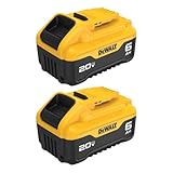 DEWALT 20V MAX Battery, Premium 6.0Ah Double Pack (DCB206-2) DEWALT 20V MAX Battery, Premium 6.0Ah Double Pack (DCB206-2)
