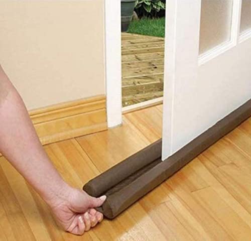 ARTO Door Bottom Sealing Strip Guard for Home | Door Stoppers | Door Seal | Door Closers | Sound-Proof Reduce Noise Energy Saving Weather Stripping | Waterproof - Brown, 39 inch (B0C27F94L5) Amazon Price History, Amazon Price Tracker