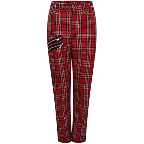 Ro Rox Unisex Tartan Trousers for All Cover