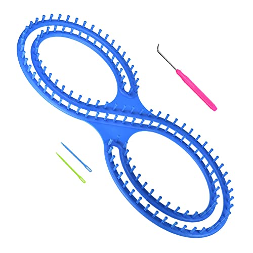 Yiju Afghan Loom Knitting Board Weaving Tool Kit DIY Shawl Scarf Sweater Knitter