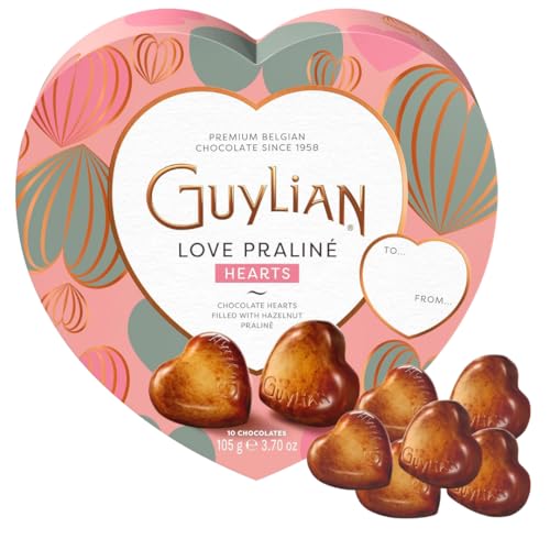 Valentine Chocolate Gift - guylian chocolates love heart shaped - heart chocolates gifts for valentines gift for him - valentiness gifts for her - mothers day gift - chocolate gift box
