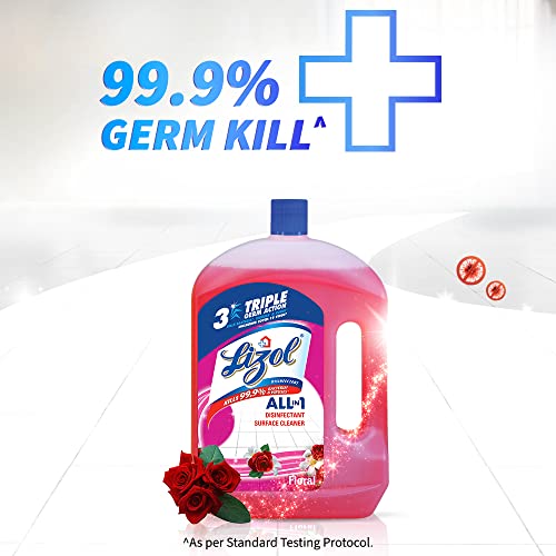 Lizol-Disinfectant-Surface-Floor-Cleaner-Liquid-Floral-2-Litre-Suitable-for-All-Floor-Cleaner-Mops-Kills-999-Germs-Indias-1-Floor-Cleaner