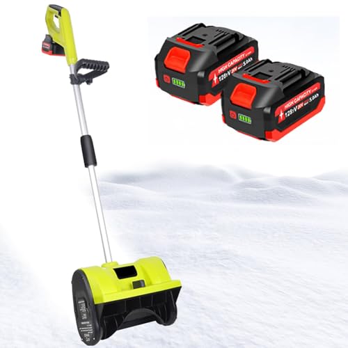 Souffleuse à neige électrique pour déneiger sans effort grâce aux 2 batteries