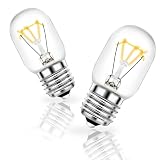 HPUY 8206232A Microwave Light Bulb 40W 125V Under Hood for Whirlpool Microwave Light Bulb E17 Base Tungsten Light