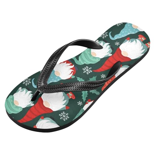 Burbuja Gnomes Flip Flops for Women Men, Soft Thong Sandals Rubber Slippers for Pool Beach Essentials2