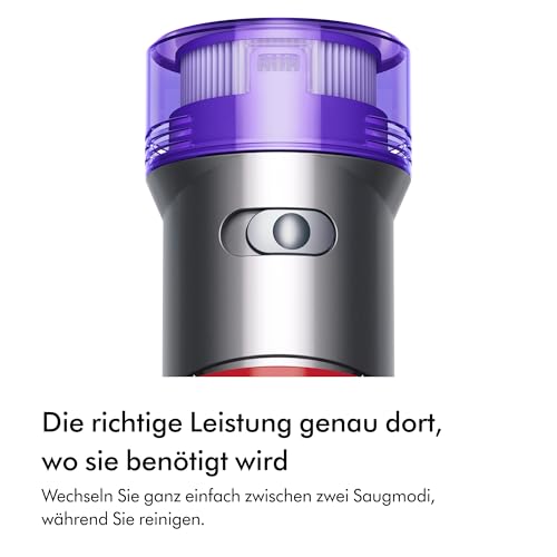 Dyson V8 Origin Kabelloser Staubsauger, Silver und Nickel, 115 AW, Motorbar – Ansicht 6