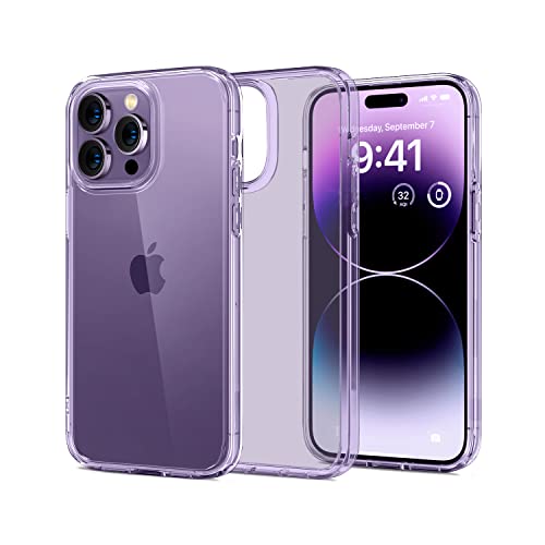 Image of GRIPP Neo Shock Absorbent Case Compatible with iPhone 14 Pro (6.1 inch) Drop Test Protection Ultra Tough Lightweight & Anti Shock Protection with Scratch Resistant Transparent Back Cover - Purple