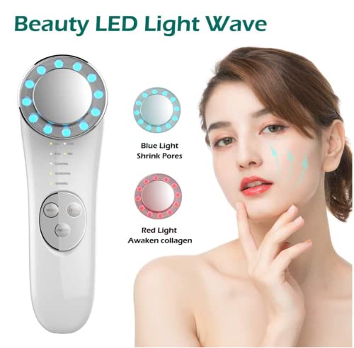 Facial Massager, Skin Care Tools 7 In 1 Face Lifting Machine, Galvanic Facial Machine Face Tightening Machine For Skin High Frequency Facial Machine #TOP2