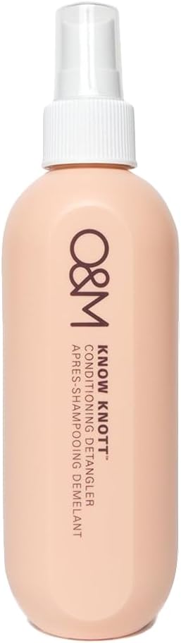 O&M Know Knott Detangling Spray (250 ml) - Leave-in Spray for Easy Combing - Nourishing & Detangling - Free from Sulphates & Silicones - PETA-Certified, Vegan, Made in Australia