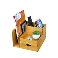 Amazon.co.jp: Juleduo 木製 卓上 収納 小物入れ 引き出し 小物