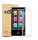 (2-Pack) High-Definition Clear Tempered Glass Screen Protector for iPod Nano 7th & 8th Generation – Scratch-Resistant & Impact Protection