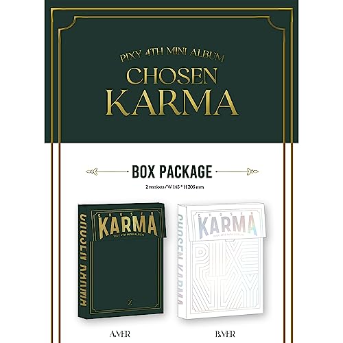 Album Chosen Karma PIXY 4th mini CD K-pop objet collection - 3