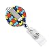 Autism Awareness Badge Reel with Belt Clip and Lanyard Loop Top - Retractable ID Holder for Name Badges and Key Cards by Specialist ID