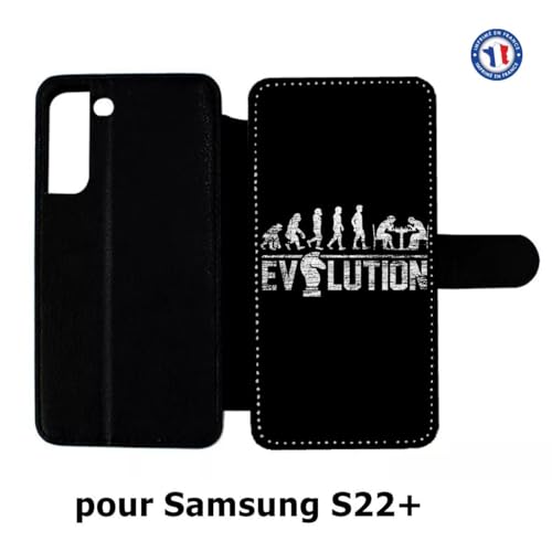 Housse en cuir Samsung S22 Plus haut de gamme style Chess Evolution - 2
