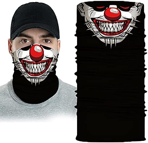 Motorcycle Face Mask, Snood Scarf, Motorbike Facemask Biker Ski Skiing Face Protection Dust Wind Tube Headwear Balaclava Neck Gaiter