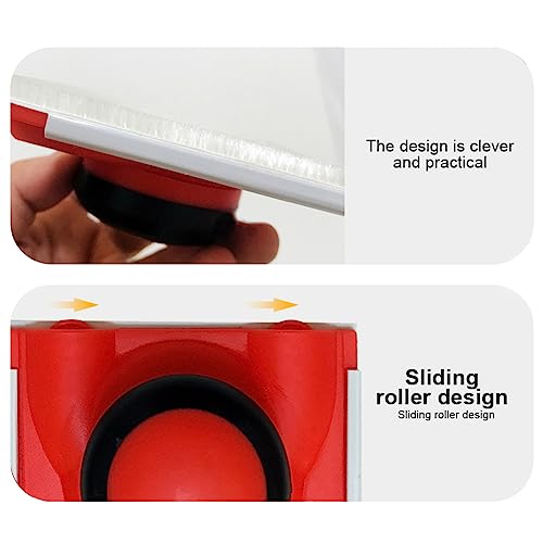 Paint Edge Trimmer, Paint Edger Tool for Walls with Pad Nylon Bristles Edges for Home Interior, Corner Walls and Ceilings Pad Painter Wall Painting Tool (Size:B) - Thumbnail 5