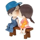Statuette de couple de poupées – un objet décoratif raffiné et attrayant pour votre intérieur ou un cadeau idéal pour les collectionneurs d'objets adorables
