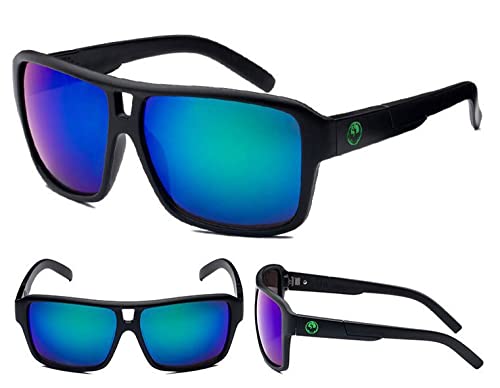 Lunettes de soleil dragon carré vintage unisexes UV400