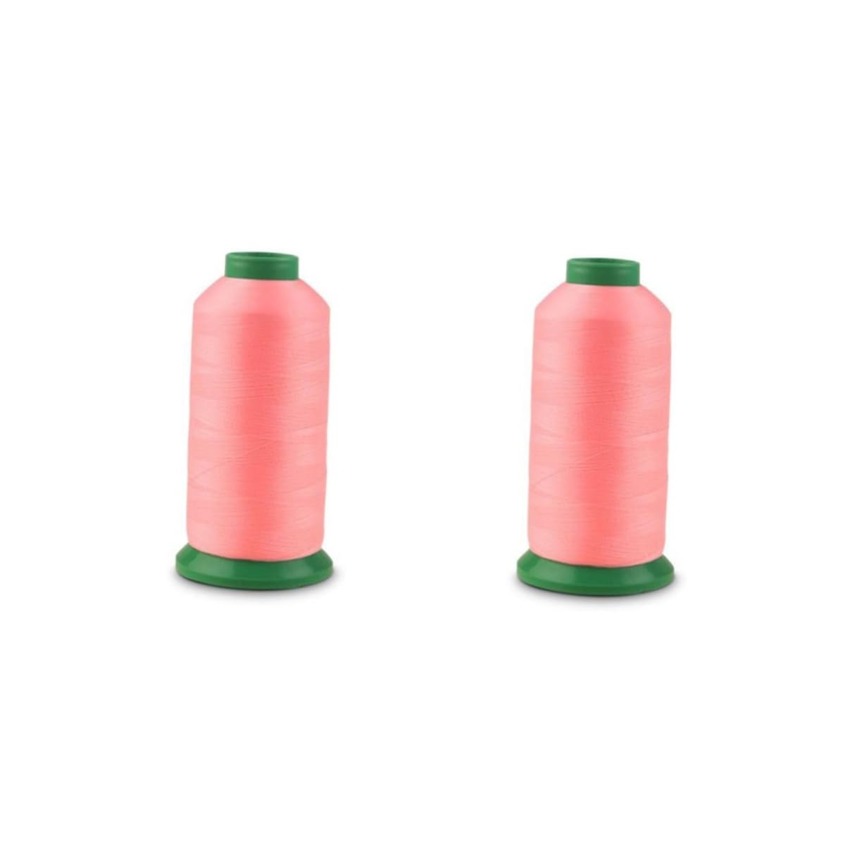 NUOBESTY 2piezas Hilo De Coser Luminiscente De Yards Rosa Hilo De Bordar Que Brilla La Oscuridad Para Proyectos De Costura