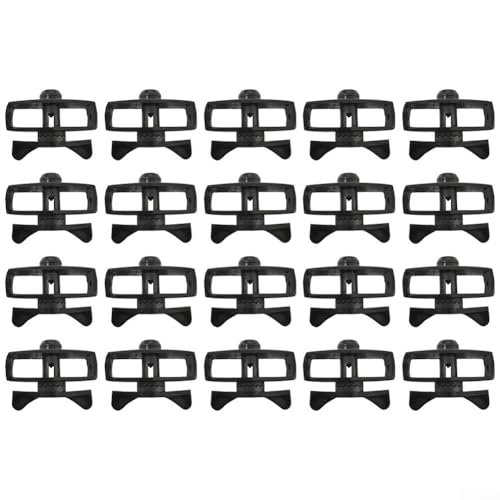 Efficace sistema di tensionamento del recinto del filo semplice installazione con caratteristiche di supporto stabili (nero)