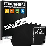 EXAKT GERADES PAPIER: Jeder einzelne Bogen, den du erhältst, wurde maschinell geschnitten, um ein exaktes Format zu gewährleisten. Das Papier ist durch die echte Grammatur von 300 g/m² Ideal zum Knicken oder Falzen für Karten, Figuren oder andere Kunstwerke geeignet.