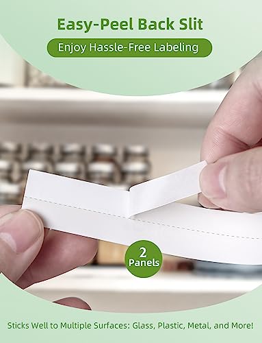 Makeid Label Tape Refill, 3 Pack of Continuous Label Paper (3 Transparent), Compatible with MakeID L1 Q1 E1 Label Maker Machine, 0.63\"x13\' (16mm x 4m)