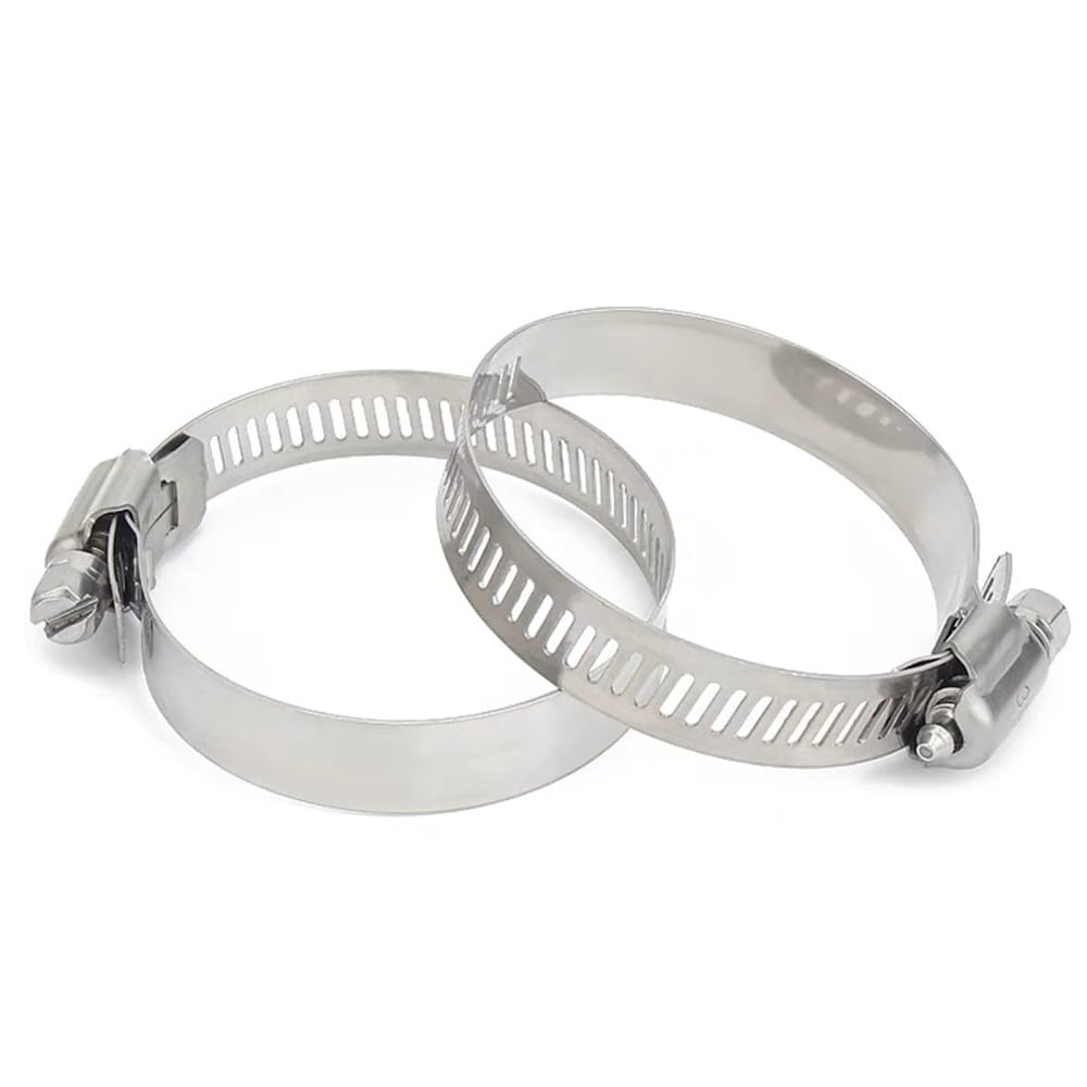 Colliers de Serrage Colliers de Serrage réglables 5 pièces/lot Collier de Serrage réglable à vis sans Fin en Acier Inoxydable 304, 8,12mm(10-16mm)