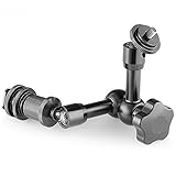 Neewer 7 Inch Adjustable Friction Power Articulating Magic Arm for DSLR Camera Rig / LCD Monitor / DV Monitor / LED Lights / flash light