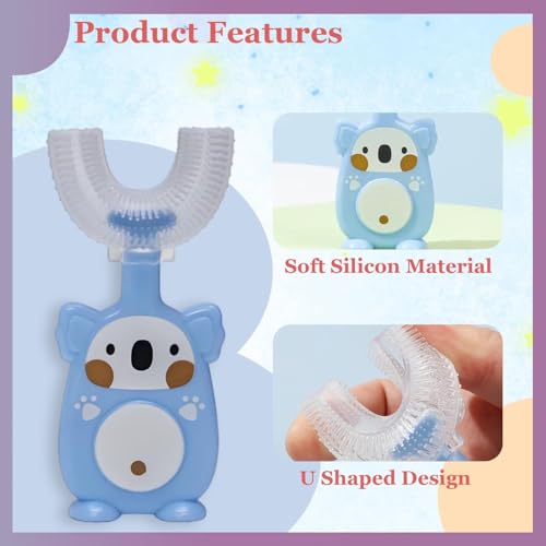 Image of Safe-O-Kid Baby Oral Care Combo | 1 U-Shaped Baby Finger Toothbrush with Storage Case, 1 Sponge Swab & 1 Mouth Cleaning Buds | BPA Free Infant Gum Cleaner & Newborn Oral Hygiene Kit - Assorted