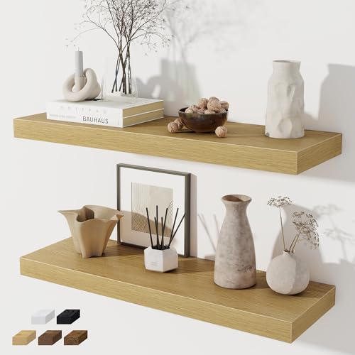 Floating Shelves for Wall, 28 Inch Floating Shelves Set of