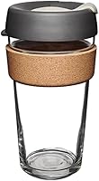 Vista 16 de Taza KeepCup Brew, de vidrio templado y corcho, Vidrio templado, Prensa