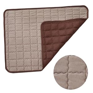 HIKOO DAILY Gesteppte Haustiermatte mit Karomuster