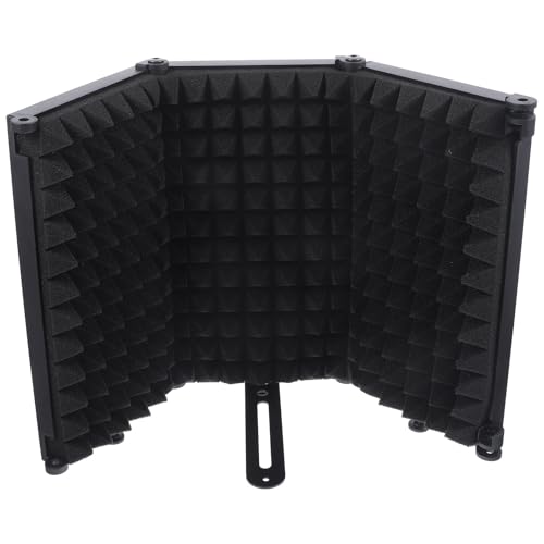 Filtre anti-pop pour microphone protection antibruit pliable mousse haute densité