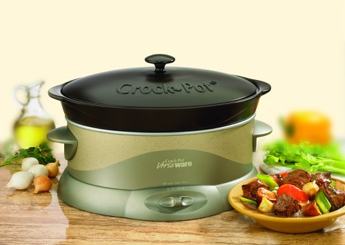 Crock-Pot SCVI600-B 6-Quart Oval Versaware Slow Cooker Chrome